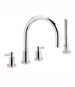 Picture of TEC LEVERS 4 Tap Hole Bath Mixer