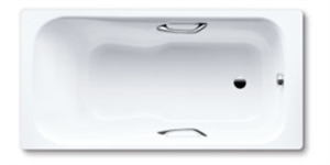 Picture of AMBIENTE Dyna set/ dyna set star bath with chrome handles. 43cm