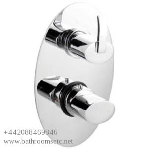 Picture of ARINA Twin Concealed Thermostatic Shower Valve with Built-in Diverter