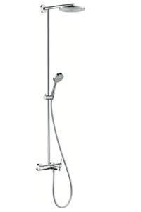 Picture of Showerpipe S 240 AIR single lever for bath tub with 350mm shower arm