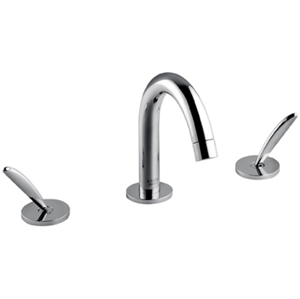 Picture of Classic 3 hole basin mixer with waste set