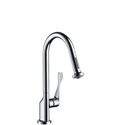Picture of Single lever kitchen mixer with pullout spray