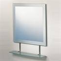 Picture of Eclipse square mirror with shelf Roper Rhodes