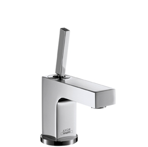 Picture of Single lever basin mixer for small basins with waste set