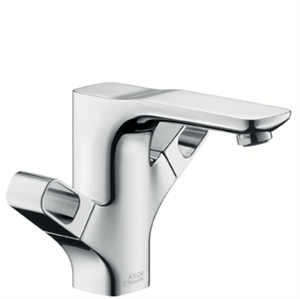 Picture of 2 handle basin mixer for standard basins with waste set
