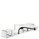 Picture of 3 hole basin mixer with plate