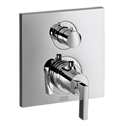 Picture of Thermostatic mixer for concealed installation with shut off valve and lever handle