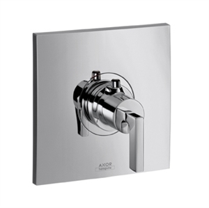 Picture of Thermostatic mixer for concealed installation with lever handle