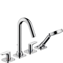 Picture of 4 hole rim mounted bath and shower mixer