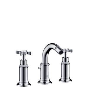 Picture of 3 hole bidet mixer with waste set