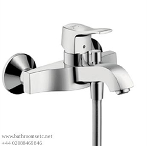 Picture of Single lever bath and shower mixer for exposed installation