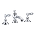 Picture of Three Hole Basin Mixer Colonial Spout