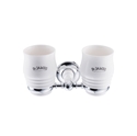 Picture of Porcelain Double Tumbler & Holder