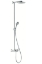 Picture of Showerpipe S 240 AIR single lever for bath tub with 350mm shower arm