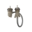 Picture of Basic set for 2 hole thermostatic rim mounted bath mixer